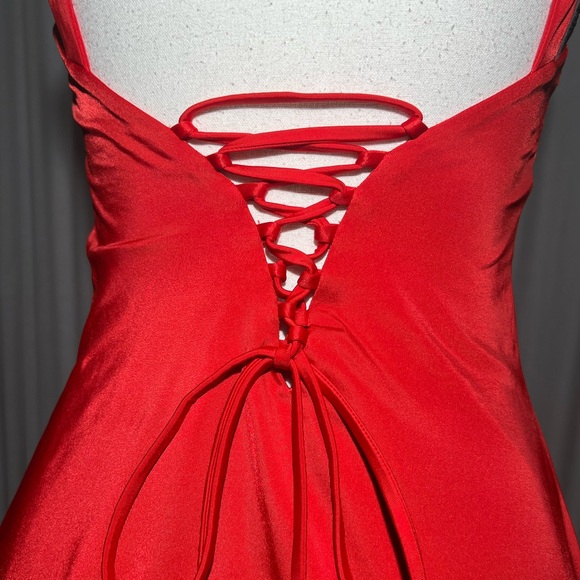 Oh Polly Red Mini Dress - Picture 11 of 13